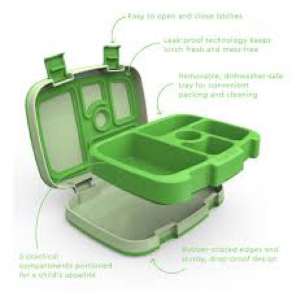 ✳️BENTGO KIDS • Green Lunch Box • Small • - Picture 2 of 13
